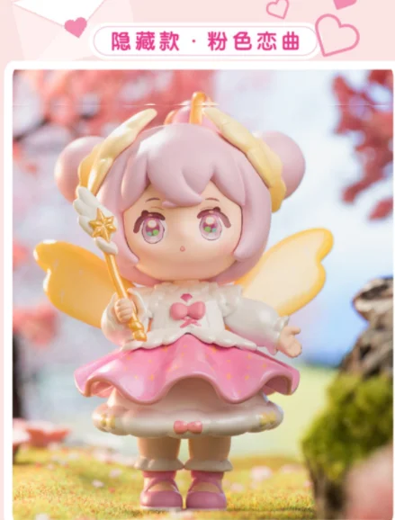 Ninizee-ピンクの愛の島の桜,ブラインドボックス,かわいいモデル