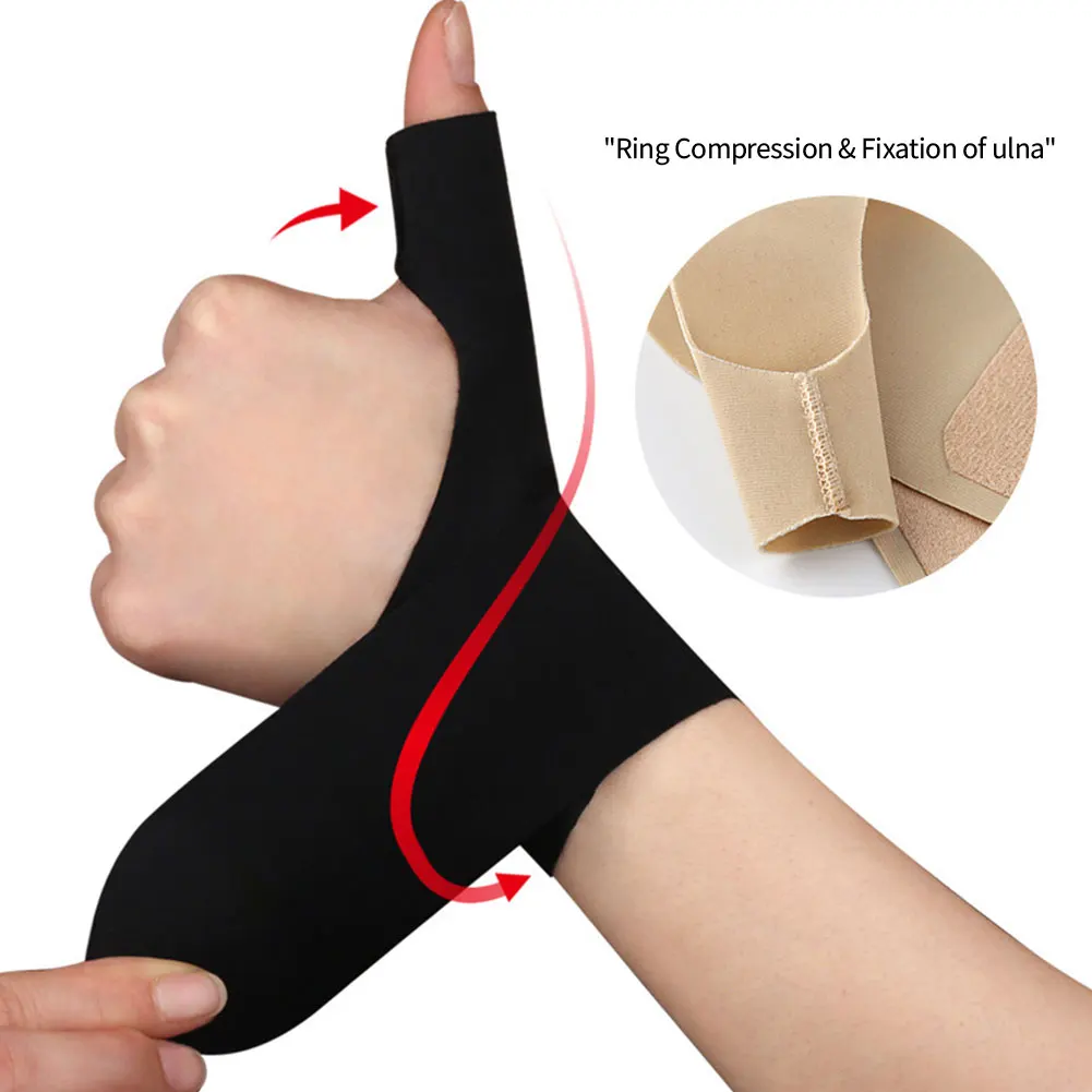 Thumb Sleeves Wrist Wraps Pain Relief Hands Care Wrist Support Arthritis Therapy Corrector Guard Compression Arthritis Gloves