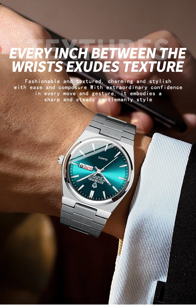 BINBOND B102 Men's Watch description image 5