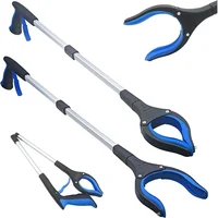 Garbage Picker Gripper With 360 ° Rotating Clip Trash Grabber Pick Up Tools 80cm Lightweight Foldable Gripper Extender Hand Tool 1