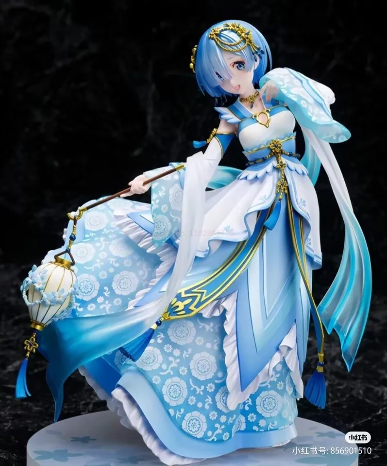 Anime Re:zero Starting Life In Another World Emilia Crystal Dress