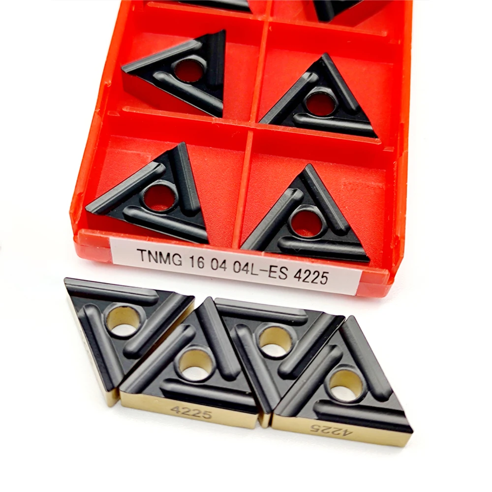 

10PCS Turning Tool Carbide Insert TNMG160404L ES 4225 Hard Alloy Blade TNMG 160404L CNC Original External