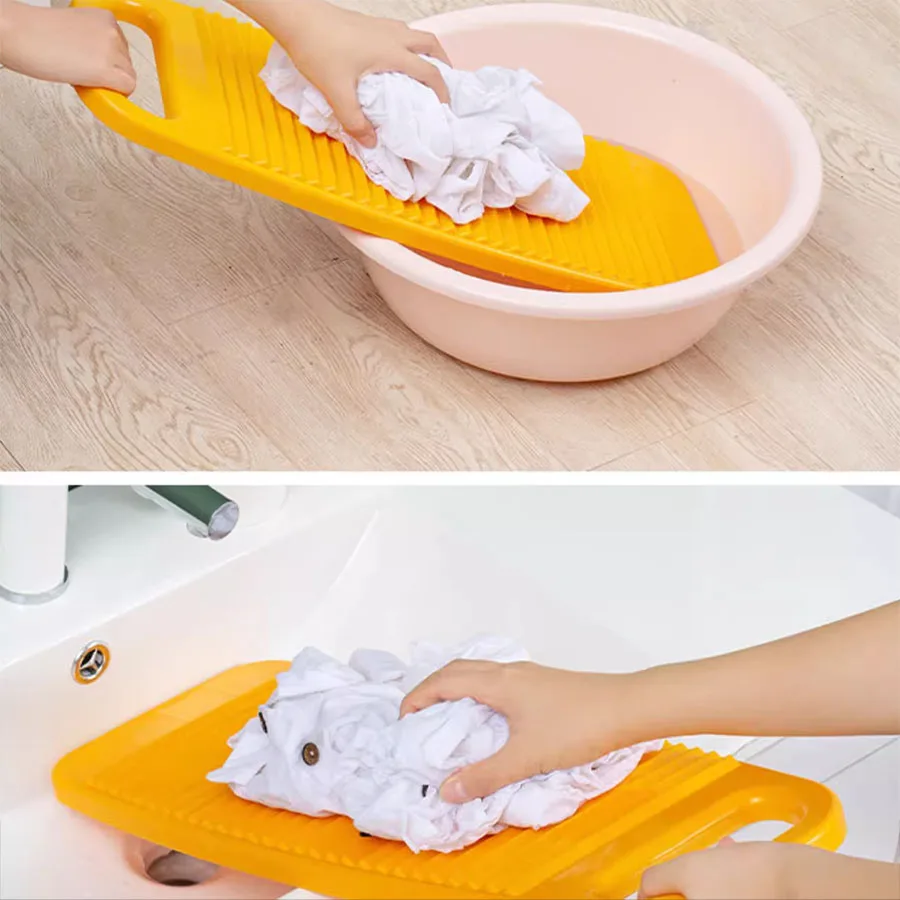Wash Holder With Tools Laundry Clothes Soap Thicken For Bathroom Portable Washing Mini Plastic Washboard Box Board