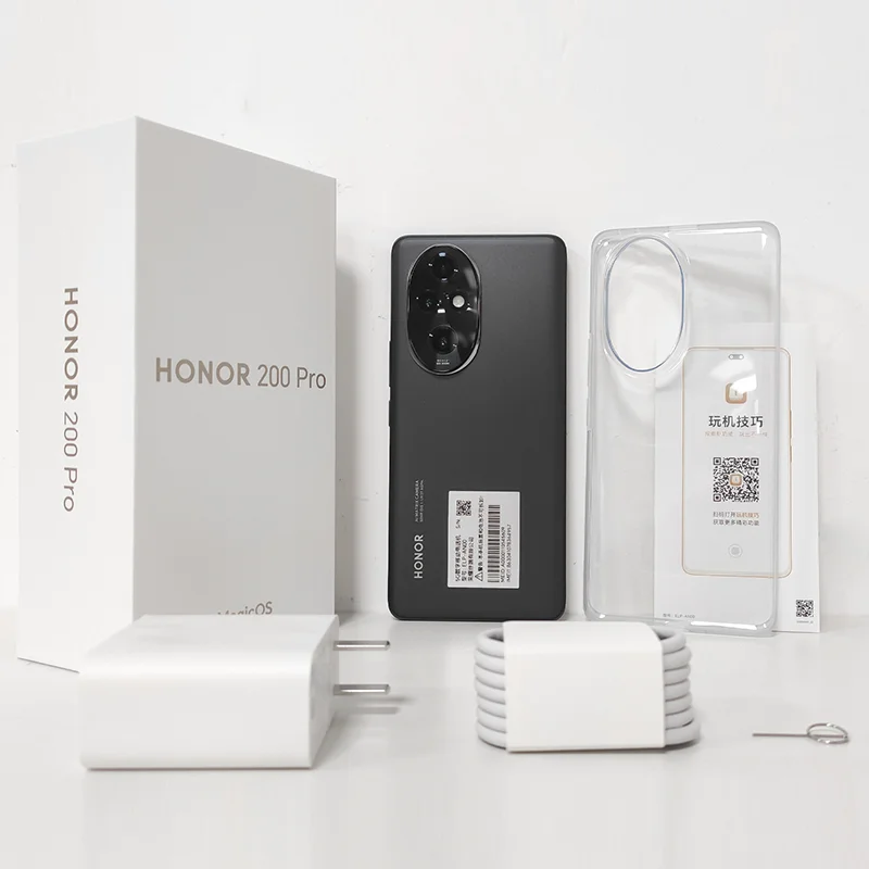 HONOR 200 Pro 本体 充電器付き Honor-200 Proスマートフォン,120Hz