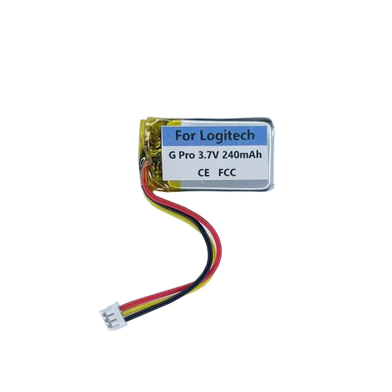 Original Substitui Bateria para Logitech Gpro 240mah 180mah 533000071 Gpro Gpw Super Leve Bateria de Rato sem Fio Akku - Image 2