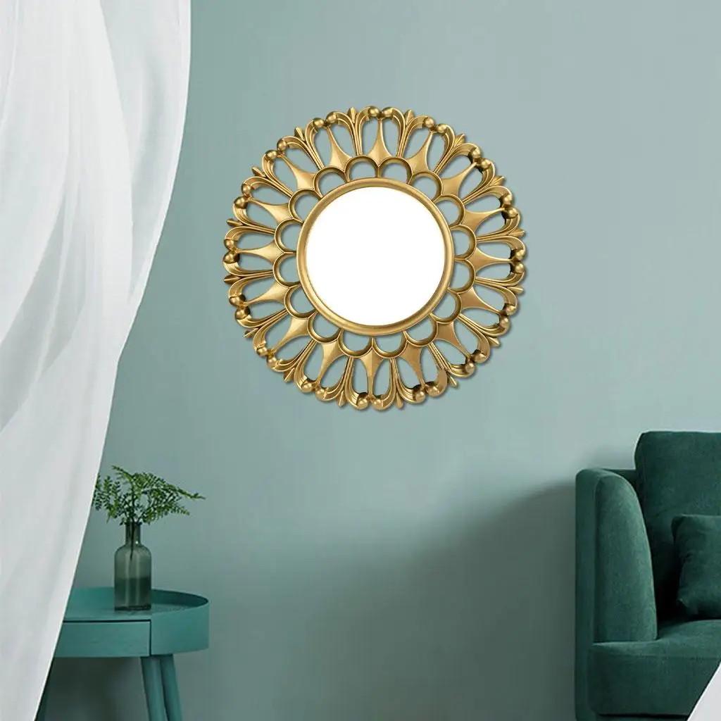 Nordic Wall Frame Small Mirrors for Corridor Entryway Hall Hotel