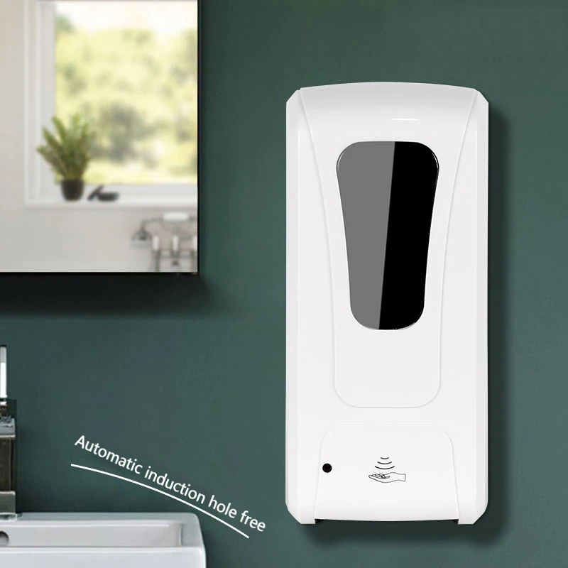 

1000ML Automatic Sensor Hand Disinfection Machine Touchless Wall-mounted Mobile stand Mist Spray Hand Cleaner Machine