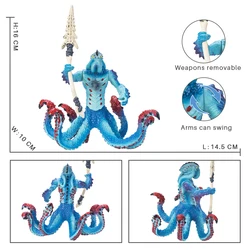 Savage 3D Magic Dragon: Mythical Animal Action Figures Collection Toy Gift (Octopus Monsters)