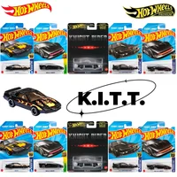 Hot Wheels Knight Rider K.I.T.T. Black #83 Pop Culture K.I.T.T Hxd63 Retro Entertainment K.I.T.T 1/64 Diecast Model Car Toy