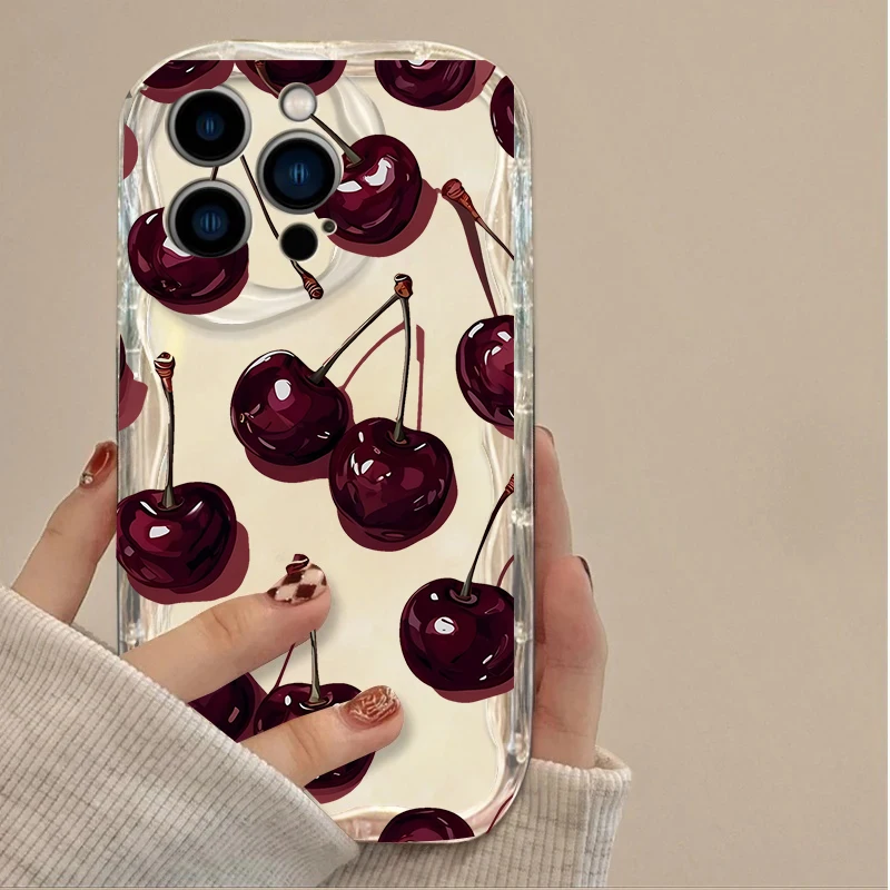 Charming Cherry Blossom Design Phone Case