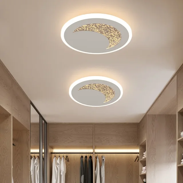 Moderne LED-Gang Decken leuchte Kronleuchter für Veranda Treppen balkon minimalist isches Design Wohnkultur Innen leuchte Leuchte Glanz – Bild 5