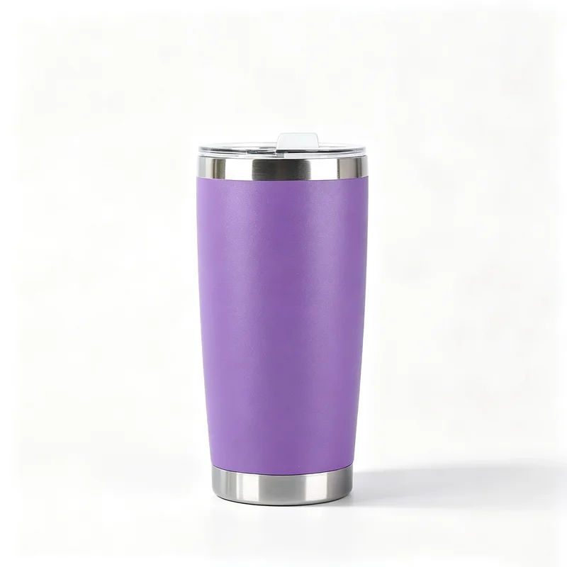 Personalized 20oz Insulated Stainless Steel Coffee Tumbler with Custom Photos and Text