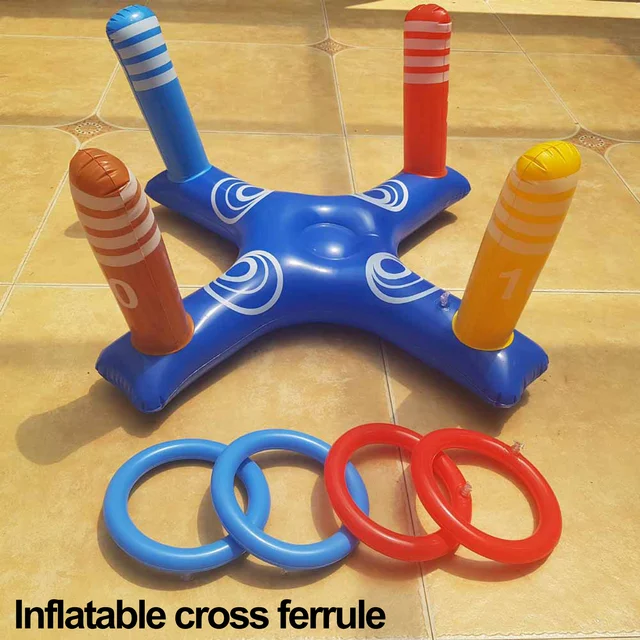 Kid Water Toys Iatable Throwing Ferrule Toy Pool Swimming Pool Fun Parent-child Beach Game Throwing Game 2