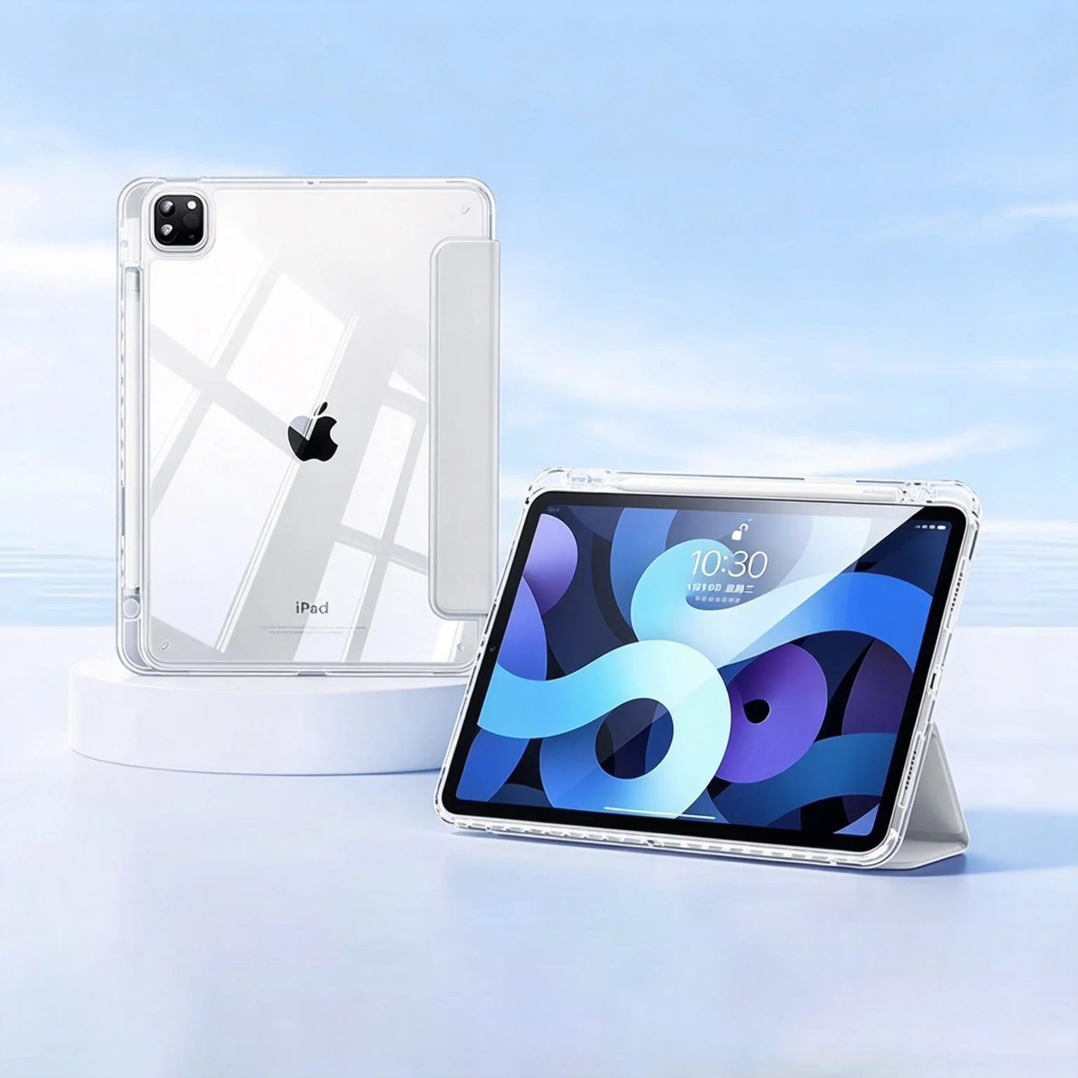 Foldable Stand Protective Tablet Case