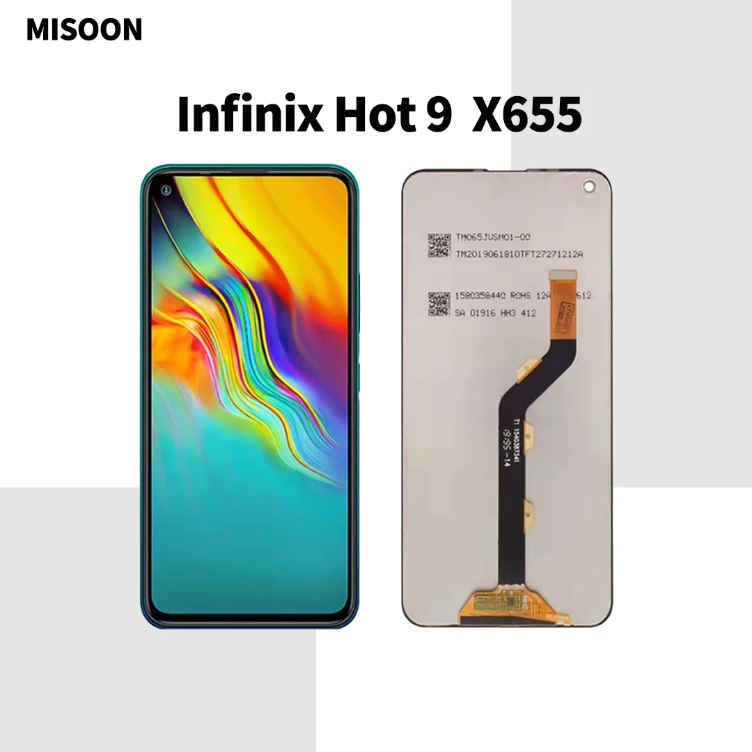ЖК-дисплей для Infinix 9 X655 сенсорный экран Hot дигитайзер в сборе замена |