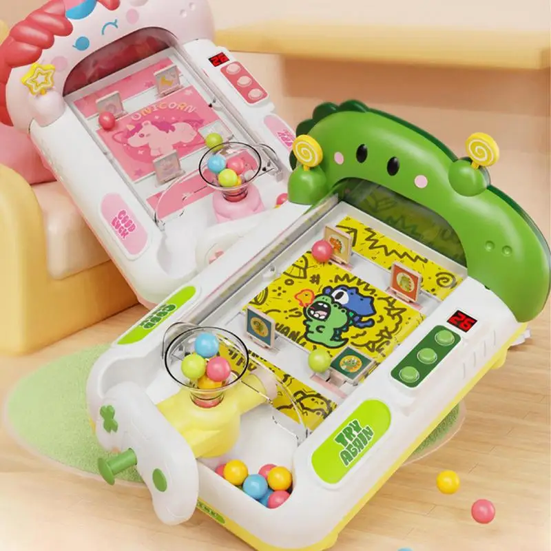 

Настольная игра «пинбол», Мраморная игра, аркадная машина, настольные игры, интерактивные игрушки, развивающие игровые машины с лошадью/динозавром