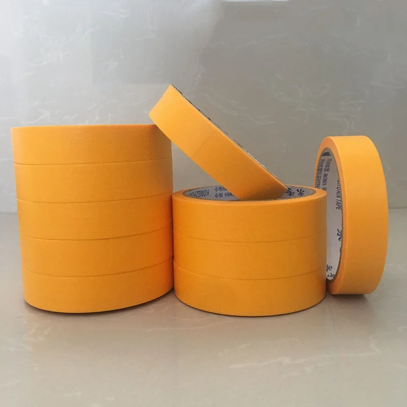 Yellow 20Yards Watercolor Masking Tape Adhesive Painting Paper Art Tools For Gouache Painting Drawing Art Supplies