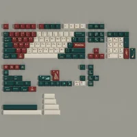 Custom Keycap Russian Davalich 140 Keys Cherry Profile PBT DYE Subbed Mechanical Keyboard Keycaps For Cherry Mx Switches