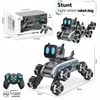 Cross-border Eight-wheel Stunt Mechanical Dog Remote Control Toy Gesture Induction Climbing Deformation Electric Intelligent Dog 5