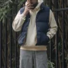 Rugged Bronson Trail Down Vest Retro-Inspired Men's Water-Resistant Puffer Waistcoat 1