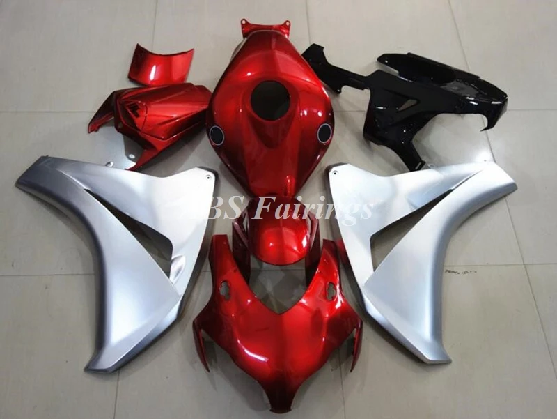 

Комплект обтекателей для мотоцикла из АБС-пластика, 4 подарка, подходит для HONDA CBR1000RR 2008 2009 2010 08 09 10 11, кузов под заказ, красный, серебристый