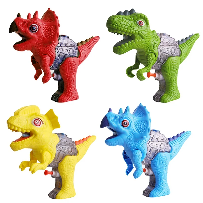 JB-Small Dinosaur Water Pistols, Water Fighting Games For Boys & Girls Toddlers In Swimming Pool Lawn
