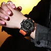 SANDA Men Outdoor Sports Watch Waterproof LED Analog Digital Show Multifunction Big Dial Electronic Wristwatch G style Male Cloc 6