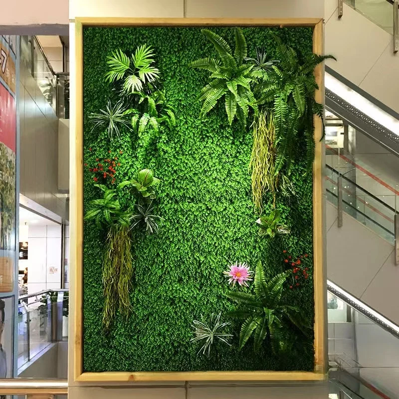 40*60CM Künstliche Pflanze Rasen Hintergrund Foto Wand Gras Blatt Hochzeit Dekoration Grün Teppich Rasen Wohnkultur gefälschte Pflanze – Detail 3