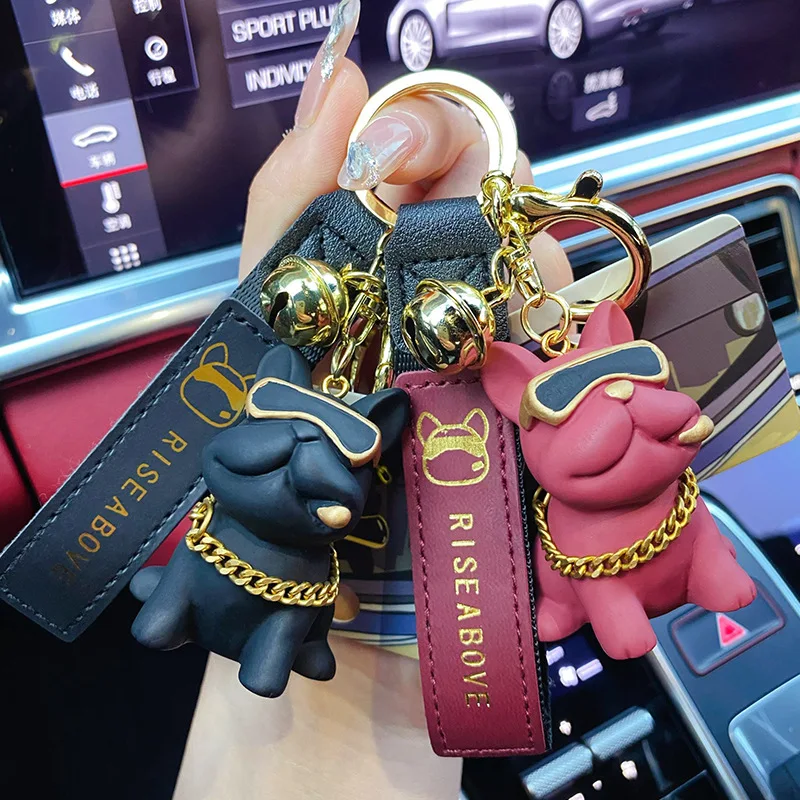 

Anime Cute Dog Keychain Men's and Women's Trendy Exquisite Puppy Doll Keychain Couple Backpack Pendant Jewelry Gift