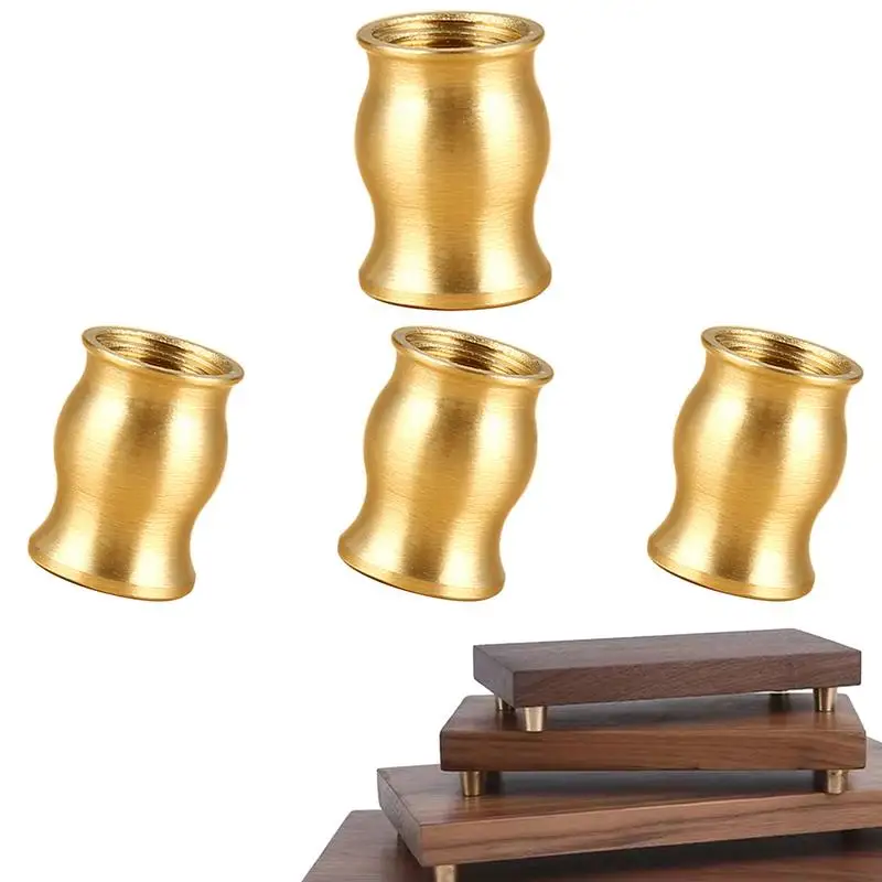 

Мебельные ножки 4 шт., латунные ножки для дивана, металлические Сменные ножки для кресла, стула, стола, для домашних проектов