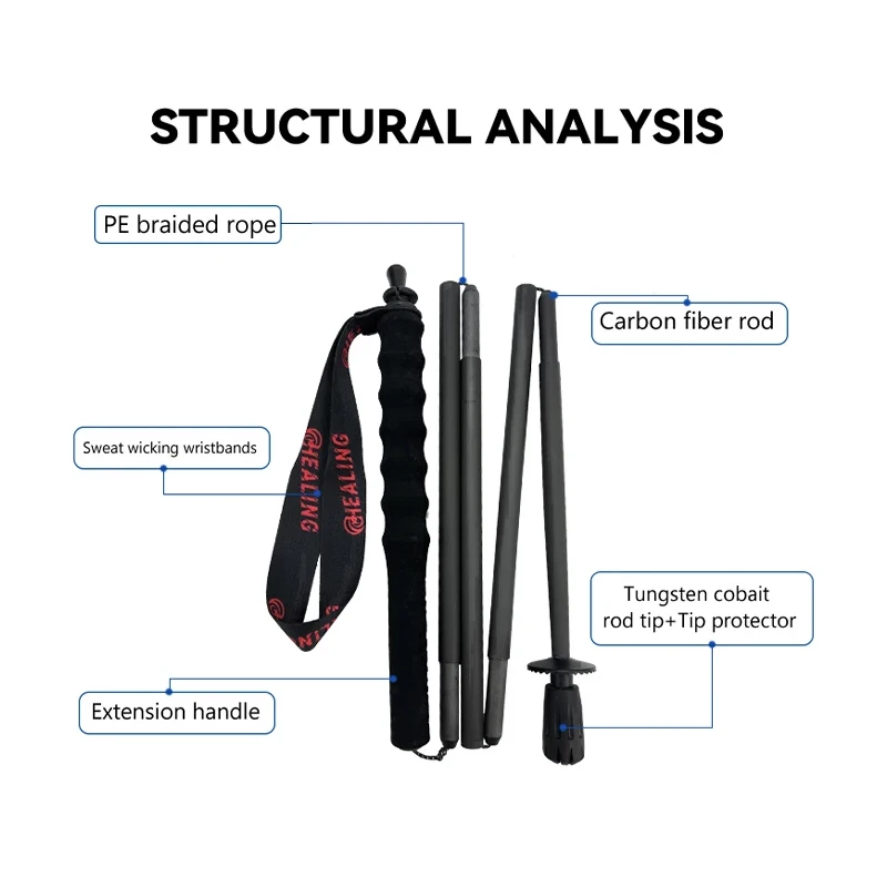 Ultra-Light Carbon Trekking Poles 2