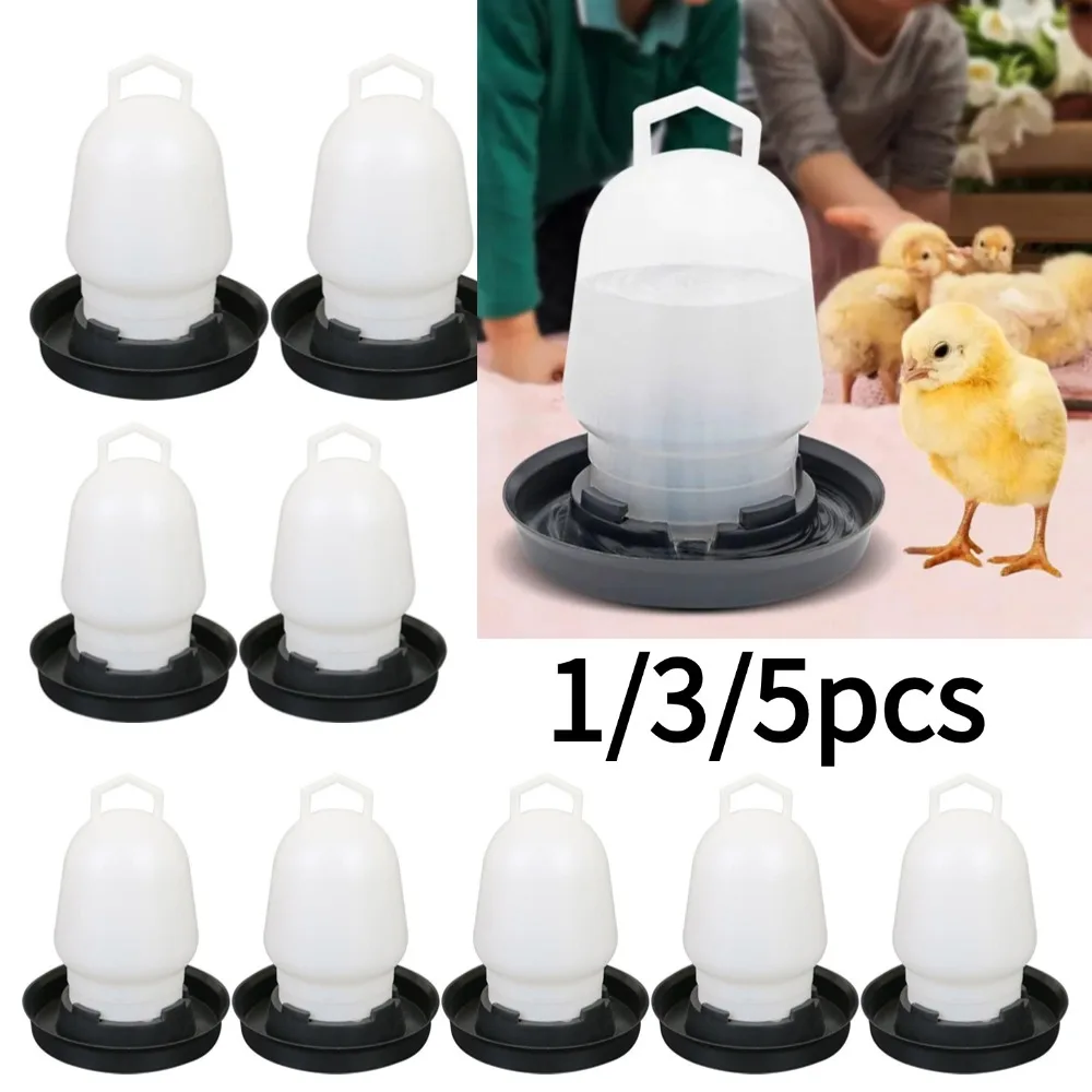 Plastic Automatic Chicken Water Drinker Feeder