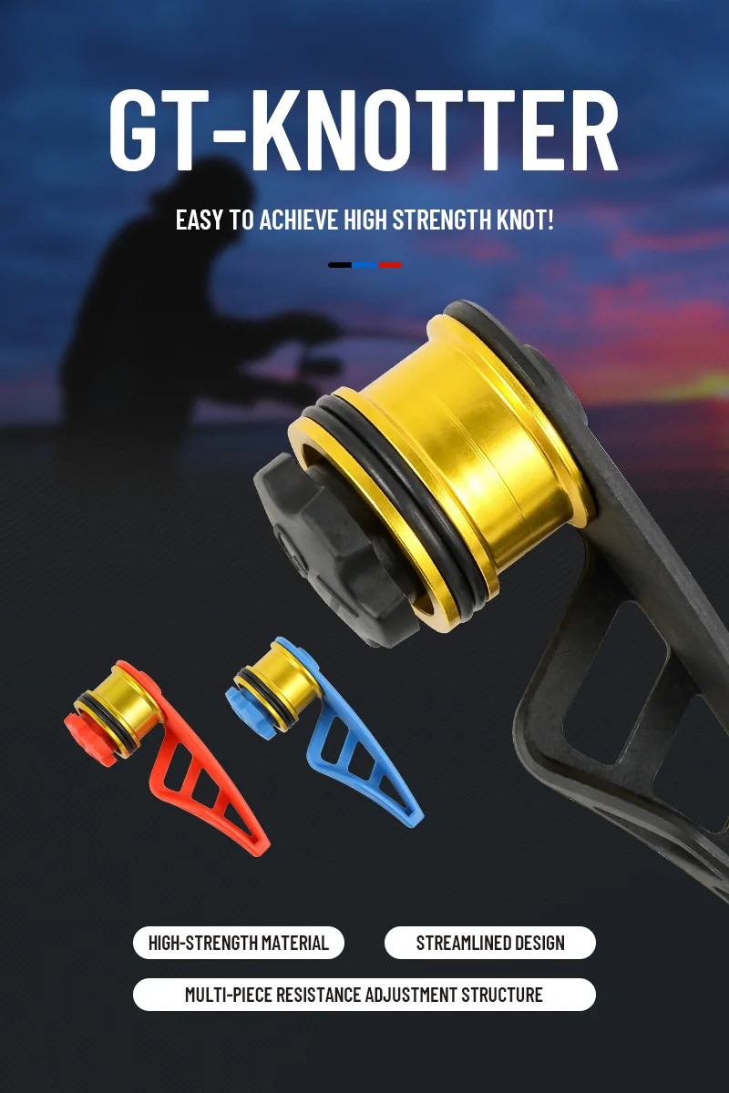 Description Picture 2 of itemFishmx Fishing Line GT Knotter Fishing Tools Fishing Knot Winder Machine Tackle Gear Knotter Fishing Accessories