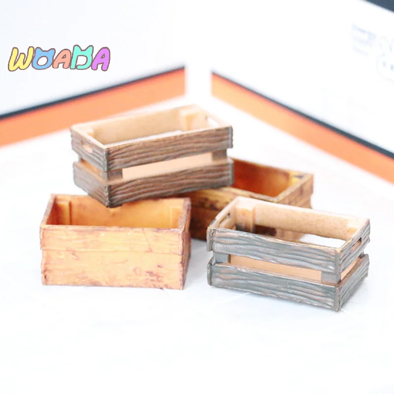 

1/6 1/12 коробка для имитации кукольной мебели, полый каркас, модель для хранения, декоративные аксессуары, игрушки