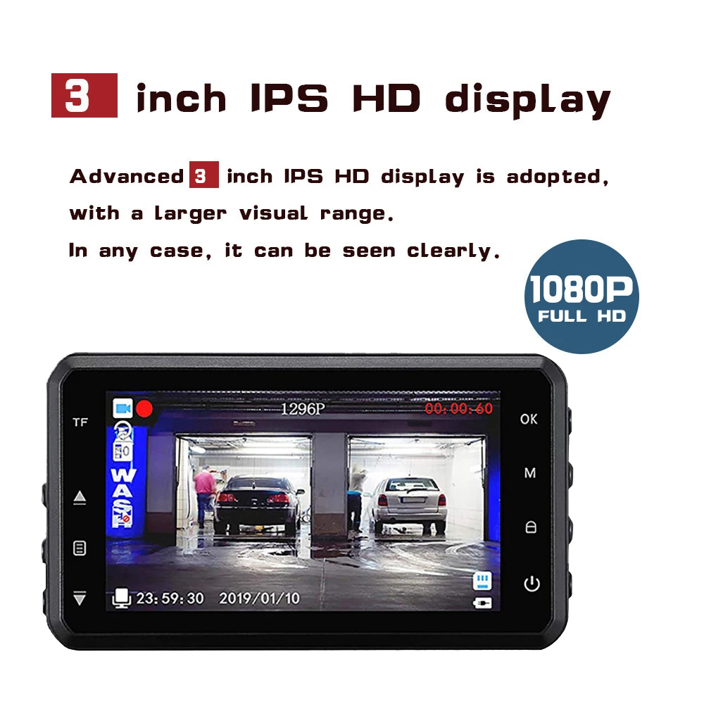  ķ  GPS ڵ DVR, Ǯ HD 1080P  ī޶,   , ߰ ð,  , ڵ  ڽ