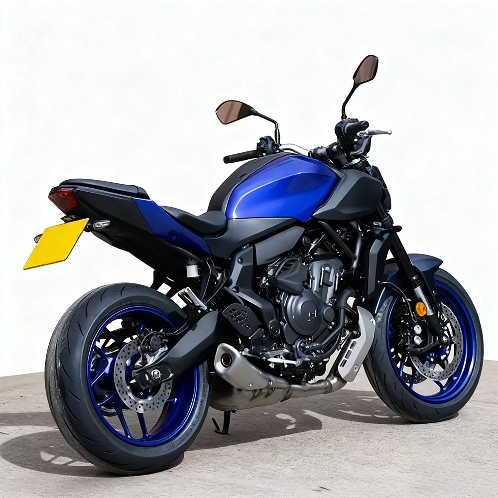오토바이 번호판 홀더 브래킷 조정 가능한 각도 액세서리 Yamaha MT-07 2025 MT07 2025 MT 07 용 안정적인