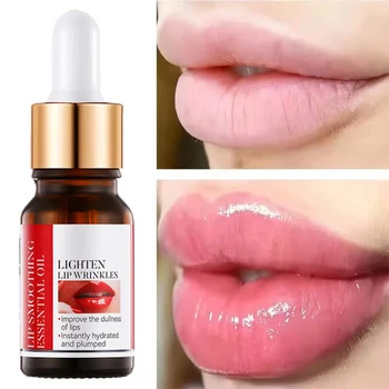 Lip Booster Plumping Serum Oil Hyaluronic Acid Moisturising Sexy Plumping Enhancer Stimulant Free Brightening Lightening Lines 1