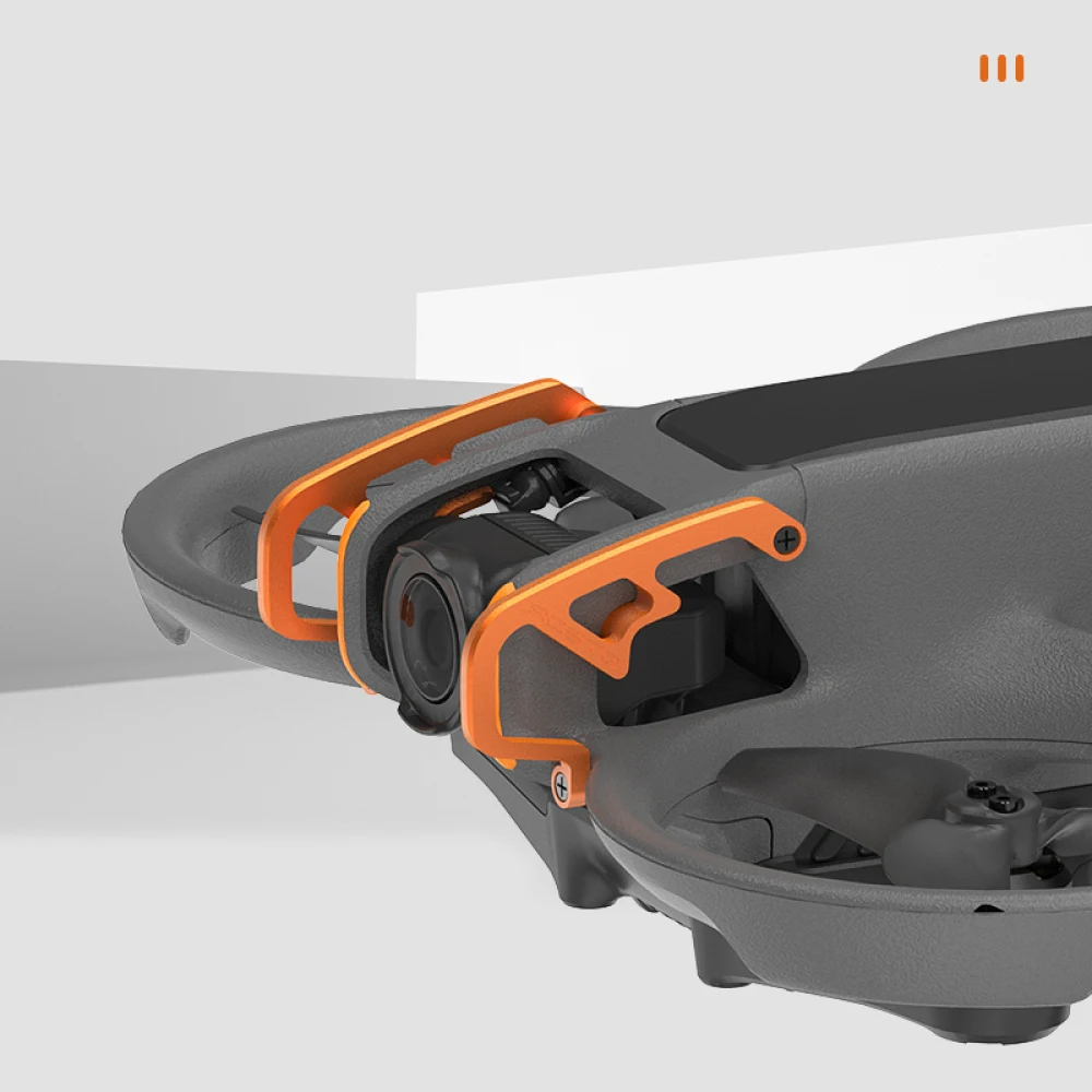 Bumper for Dji Avata 2 Aluminum Alloy Crash Bar Avata 2 Pan Tilt Lens Guard Bar