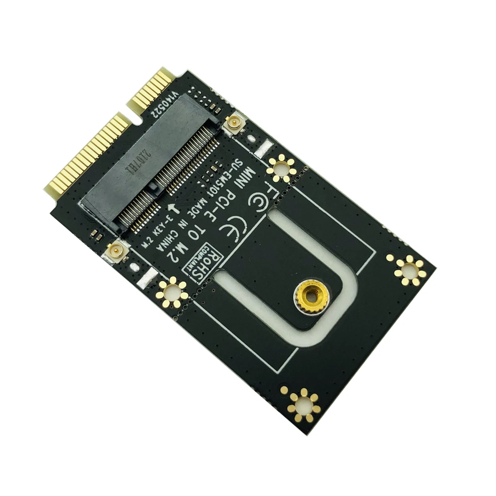 미니 pci-e-m.2 어댑터 확장 카드 변환기 M.2 NGFF 키 E 인터페이스, M.2 무선 블루투스 WiFi 모듈 노트북 pc용