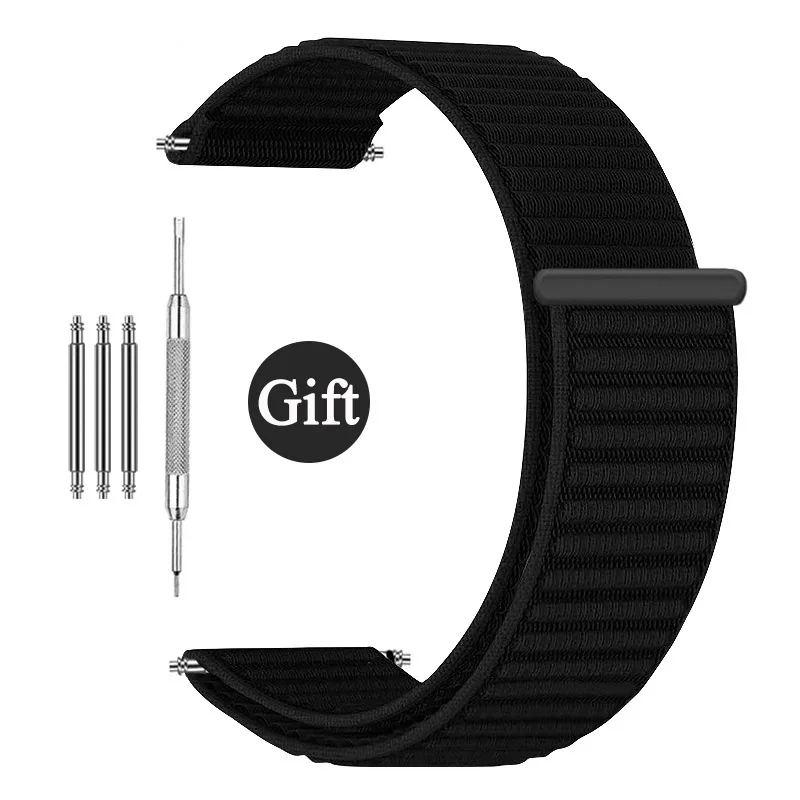 Premium 22mm Nylon Watch Strap – Durable Sport Bracelet Wristband