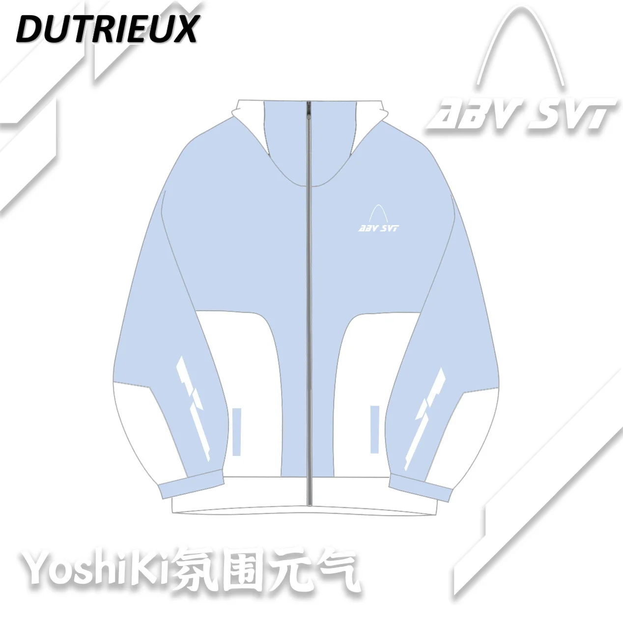 Japanese-Style Mine Sports Suit Mass-Produced Hoodies Jacket Men Women's Autumn Y2k Clothes Harajuku Cute Hooded Sweatshirt Coat