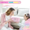 Girls Unicorn Music Jewelry Box with Spining Doll Cute Jewelry Storage Box Birthday New Year Christmas Music Box Gifts for Girls 5
