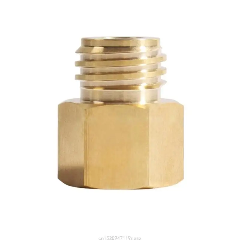 Thread Adapter Lightweight Water Bottle Adapter Thread Connectors Brass Texture R9UD