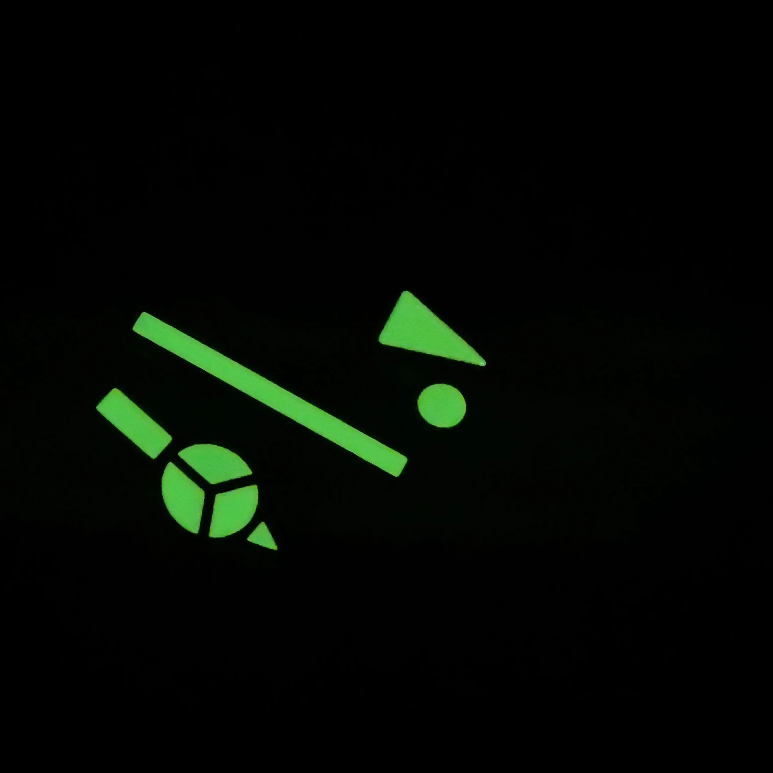 Green Luminous GMT Watch Hands for Automatic Wristwatch Modification