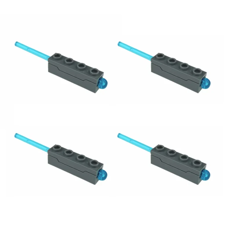 4Sets MOC Brick 1x4 with Spring Shooting Mechanism 15400/72387 Arrow 8 for Shooter Weapon 15303/29340  3 Colors to Choose From 2