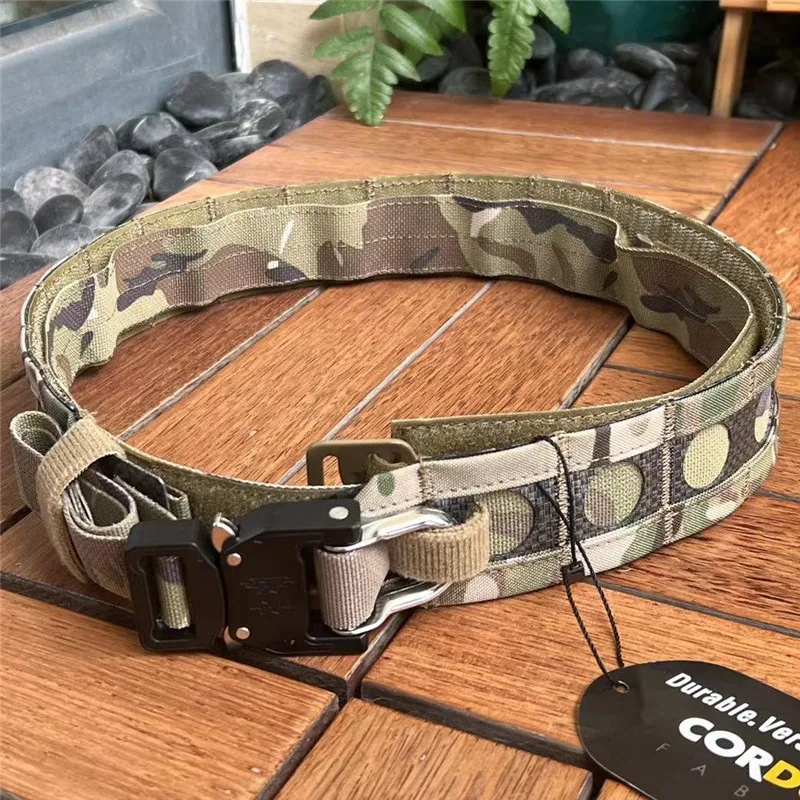 Faraone Multicam All-Terrain Snake Buckle Tactical Waist Seal Molle Cintura Interna Ed Esterna