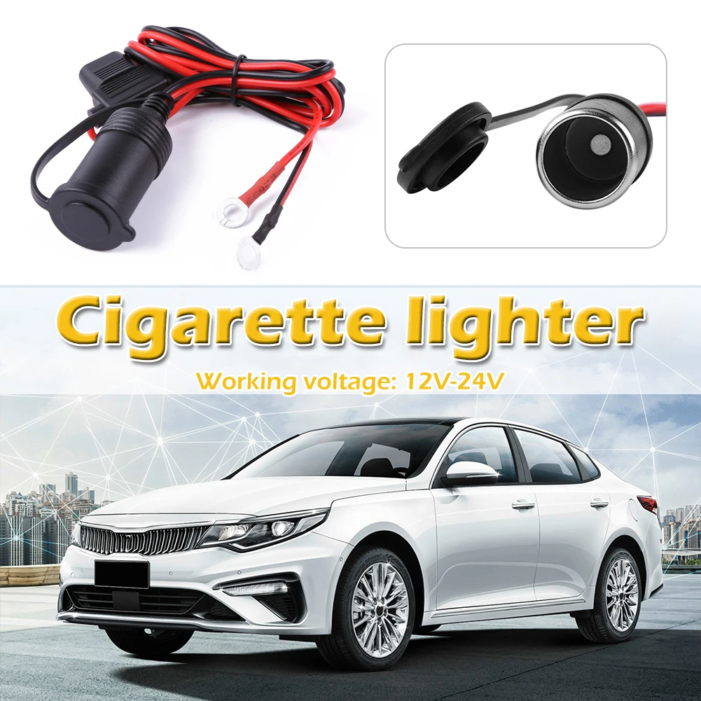 Caricabatterie USB per auto 24V 12V 3.0 Presa accendisigari Interruttore a 1 pulsante Pannello Adattatore di alimentazione per camion Volt Test Splter Accessori per barche  34
