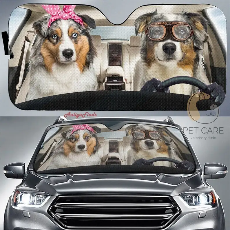 

Australian Shepherd Auto Sun Shade Gift Ideas 2022