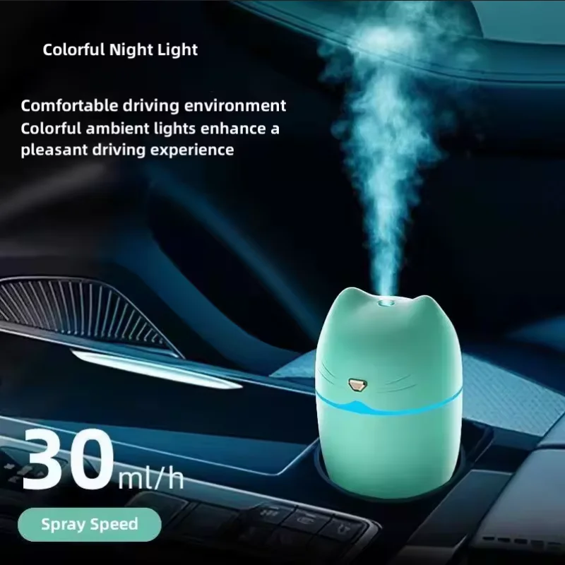 Portable Mini USB Humidifier for Home, Office, and Dormitory Use