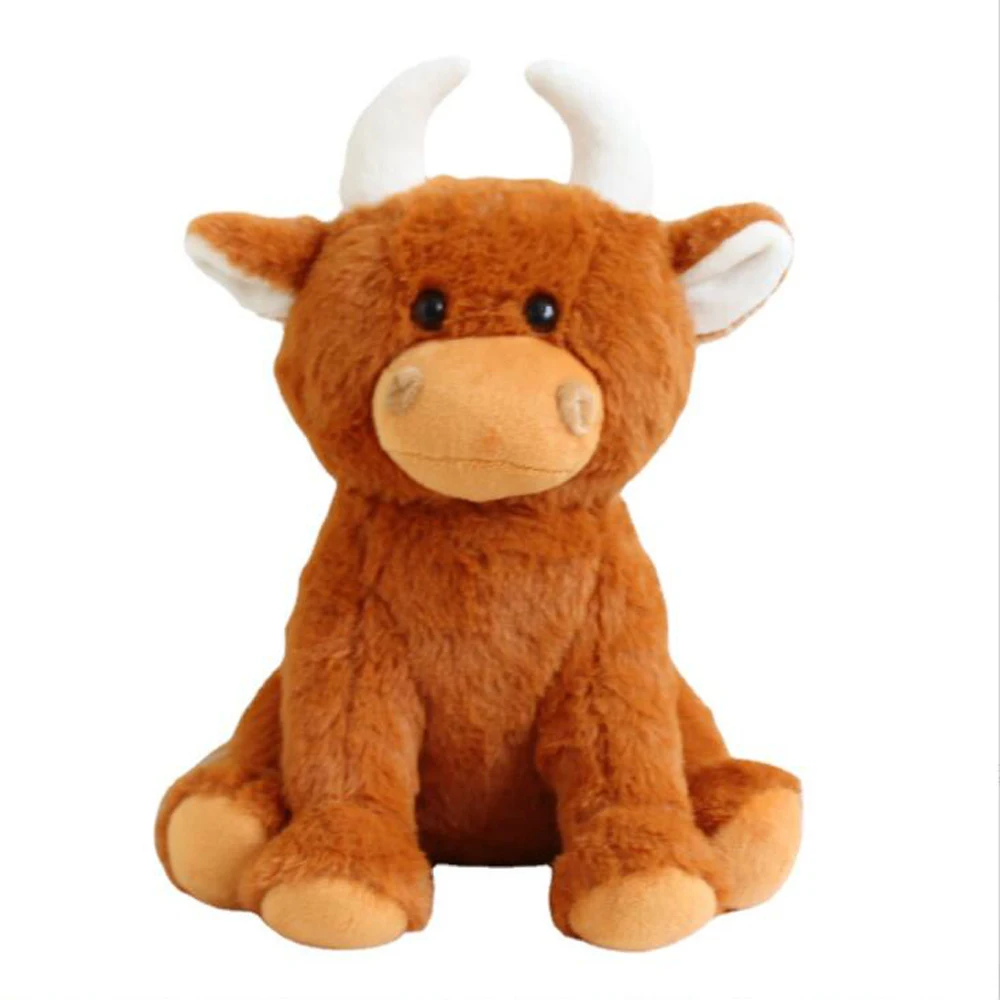 Highland Cattle Cow Stuffed Children Plush Toy